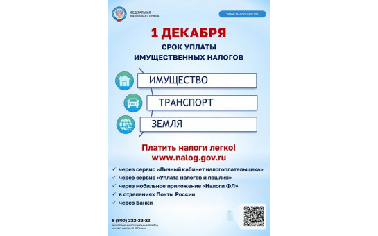 Налогоплательщики – физические лица могут получать сводные налоговые уведомления через портал госуслуг