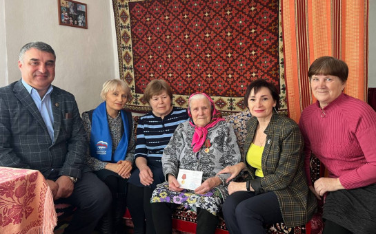 На этой неделе продолжено вручение юбилейных медалей «80 лет Победы в Великой Отечественной войне 1941—1945 гг.» ветеранам Великой Отечественной войны