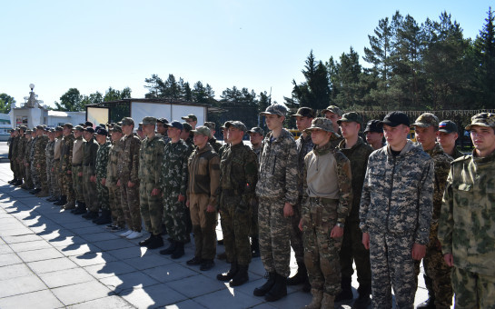 Подведение итогов пятидневных учебных сборов по основам военной службы