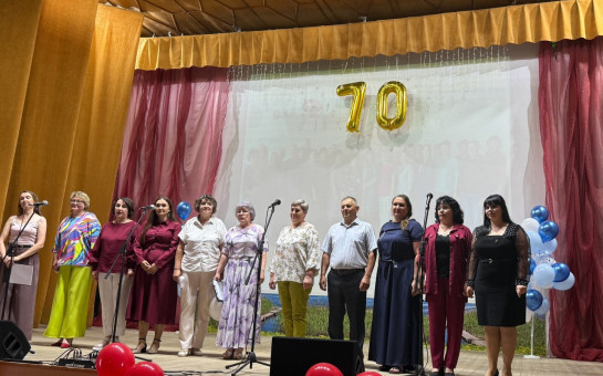 14 июня Колыбельская СОШ отпраздновала свой юбилей - 70-летие с момента начала своей истории. 